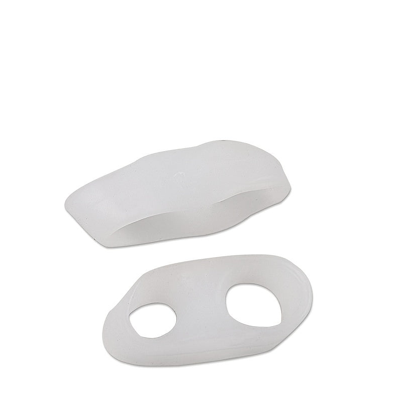 2pcs Silicone Toe Separator Spacer Hallux Valgus Corrector Finger Protector