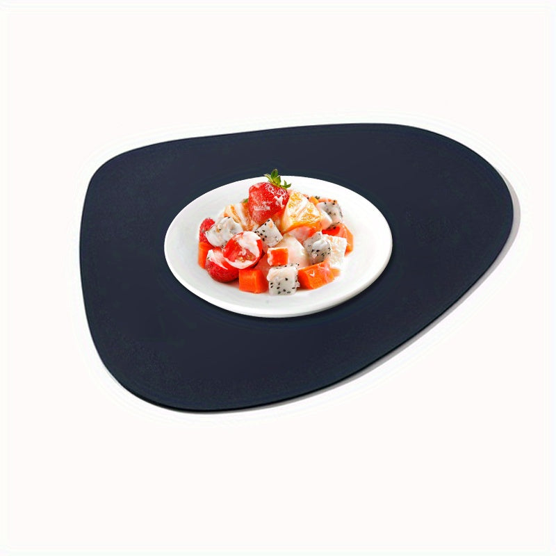 Non Slip Leather Table Mat Water&Plate Safe for Home & Hotel Use