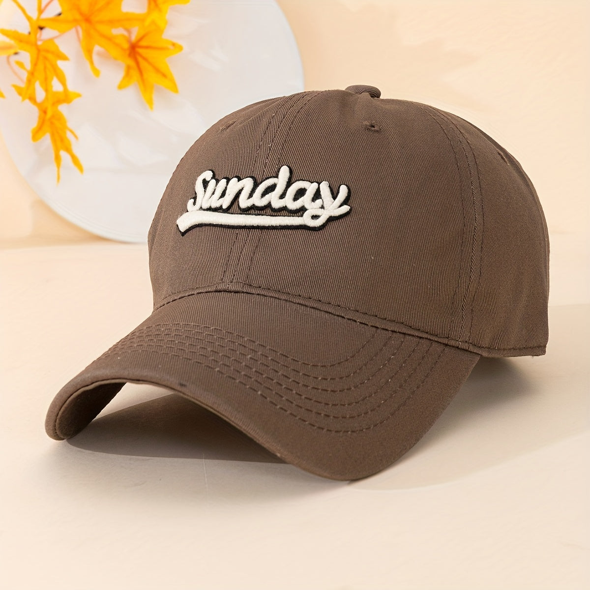 Adjustable Unisex Baseball Cap with Embroidery