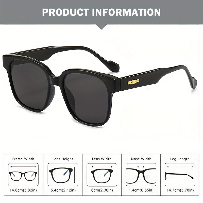 Men's UV400 Sunglasses Holiday Outdoor Beach with Paper Box