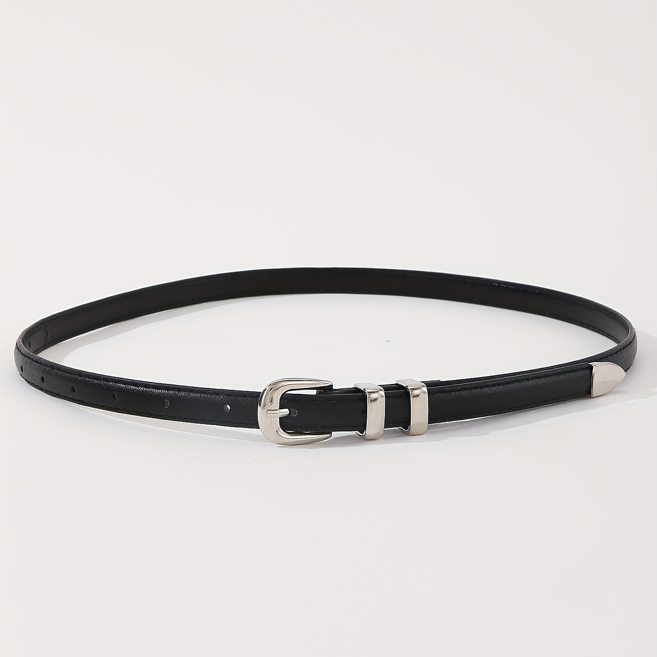 Stylish PU Belt Classic Jeans Pants Waist Belt Girdle For Women