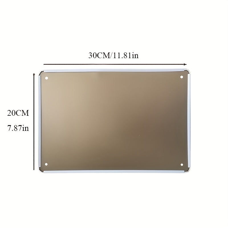 Art Print Metal Horizontal Wall Painting Retro Style Pattern
