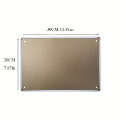 Art Print Metal Horizontal Wall Painting Retro Style Pattern