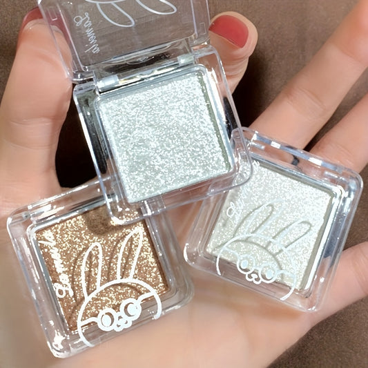 Monochrome Eyeshadow Palette Pearly Glitter Powder