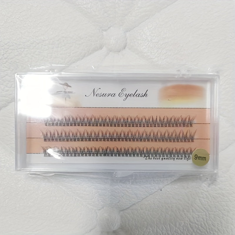 C Curling Fishtail False Eyelashes 0.07mm Thickness