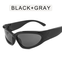 Steampunk Wrap Around Sunglasses Futuristic Goggles