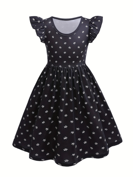 Girls Halloween Princess Dress Cosplay Costume Outfit