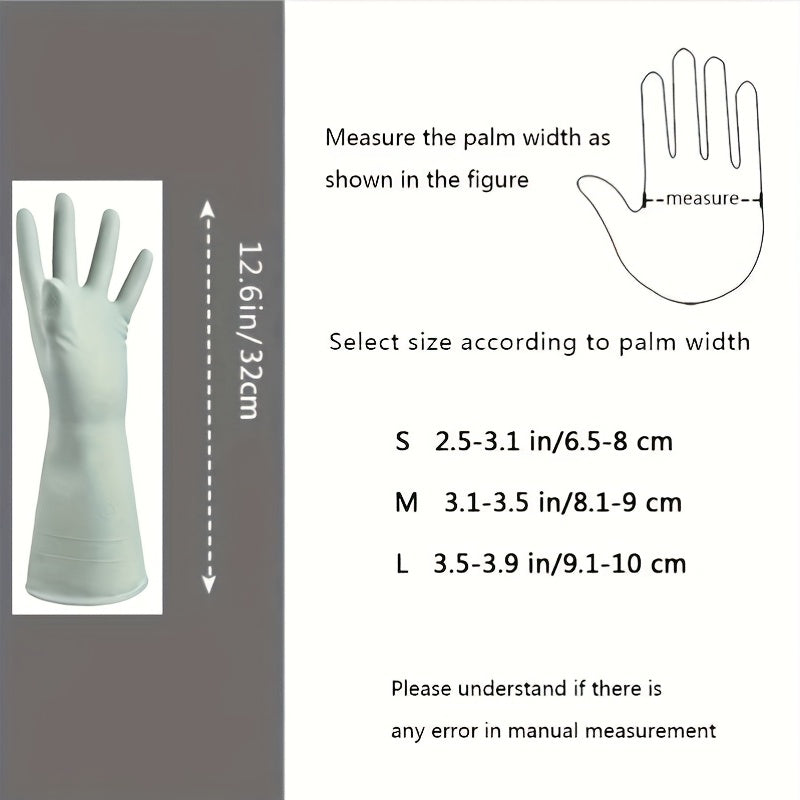 Waterproof Household Cleaning Gloves - 1 Pair