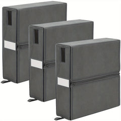 3pcs Bed Sheet Organizer Foldable Storage Box For Full&Twin&Queen Sheet