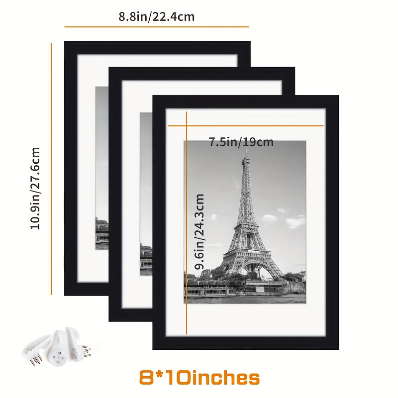 3pcs Hanging Photo Picture Frame PVC Transparent DIY Photo Frame