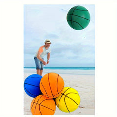 Silent Basketball High Elasticity Easy Grip Silent Ball For Indoor Dribbling