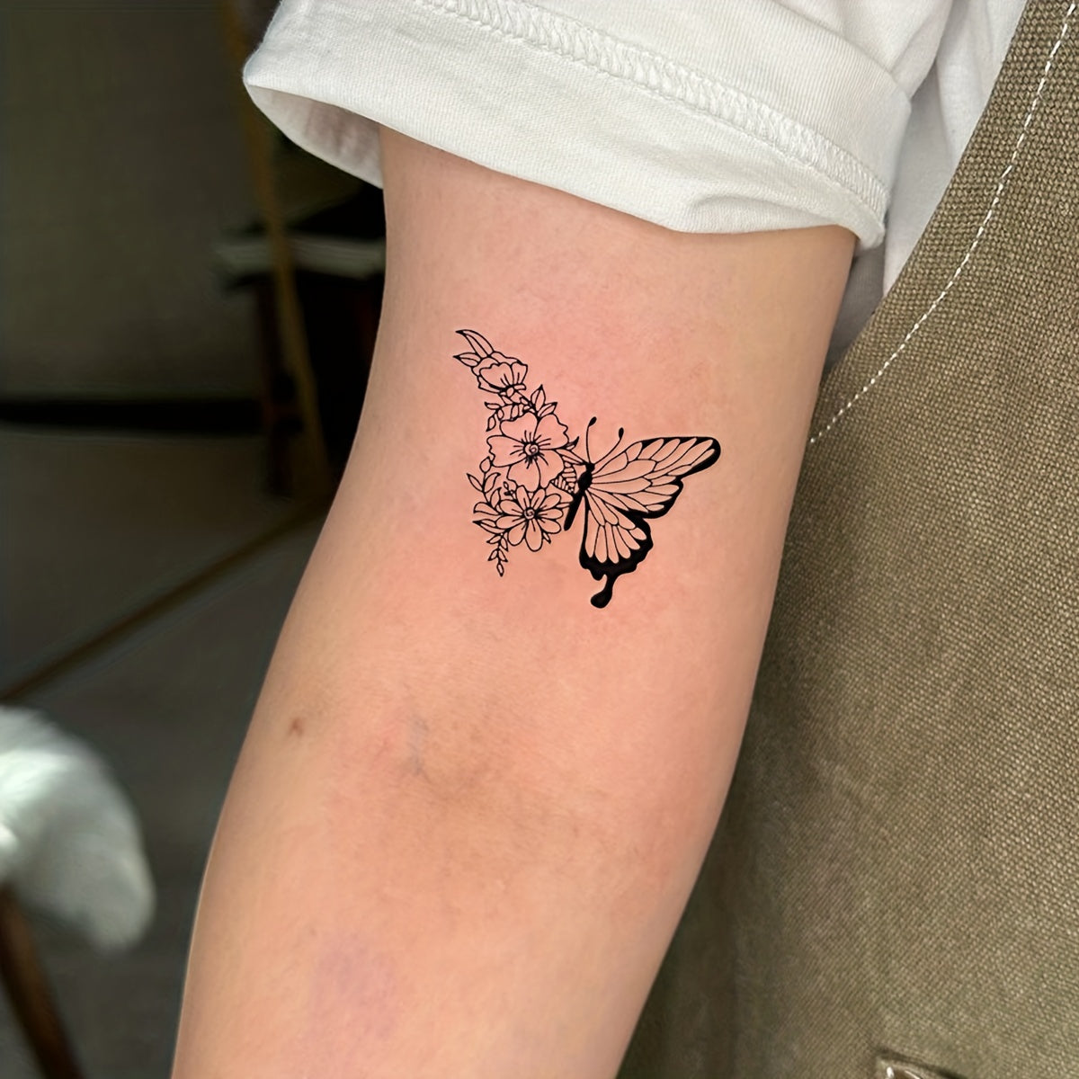 Butterfly Elements Temporary Tattoo Collection for Arm, Leg & Back