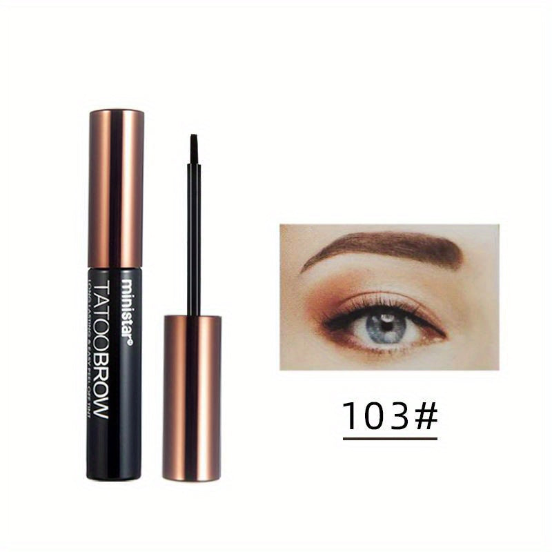Long Lasting Tattoo Eyebrow Gel Tint Waterproof Transfer Proof - Gray Brown