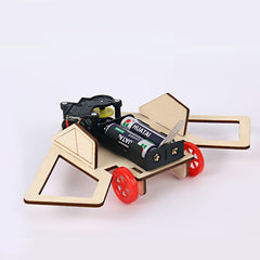 DIY Science Project: Car Avoids Obstacles Plane Model Toy
