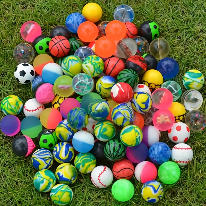 10pcs Bouncing Ball Toys for Children's Party Game