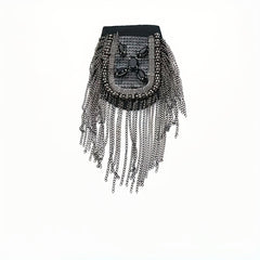 European/American Fringed Epaulets Shoulder Accessory