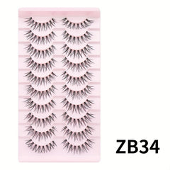 Cat Eye False Eyelashes Natural Look Segmented Curling False Eyelashes