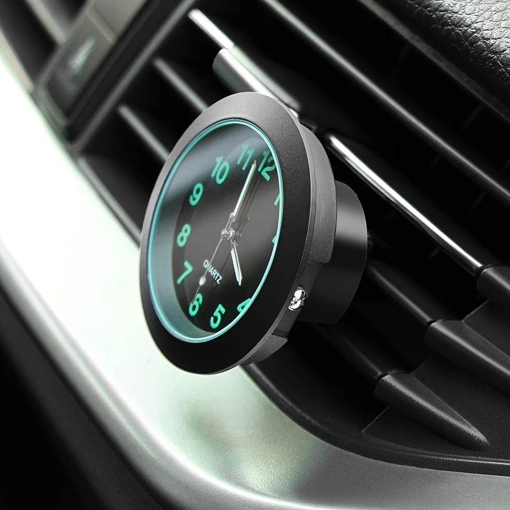 Mini Auto Air Vent Quartz Clock with Clip - Car Outlet Watch