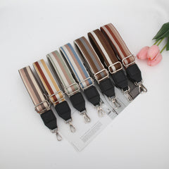 Colorblock Bag Strap Lightweight Adjustable Strap