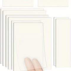 500 Transparent Sticky Notes 10 Packs Set for Reading Learning Office