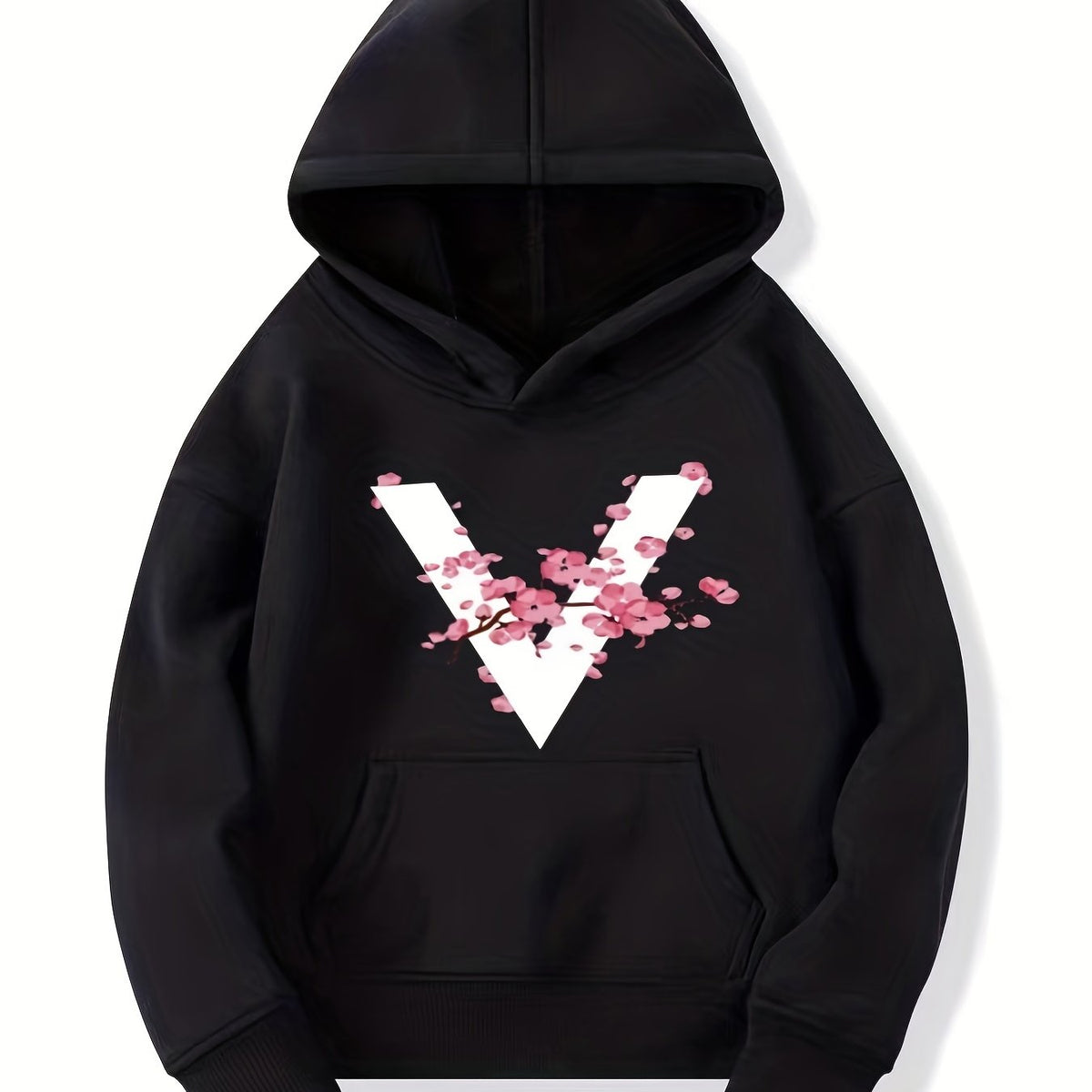 Girls' Long Sleeve Casual Hoodie Sweatshirt With Pocket