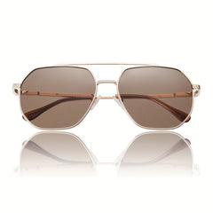 Polarized Flexible Aviator Sunglasses Men Women UV400 Protection VF2207E