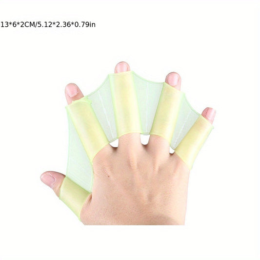 Adolescent Swimming Frog Silicone Hand Woven Straps - Adult Swimming Equipment
