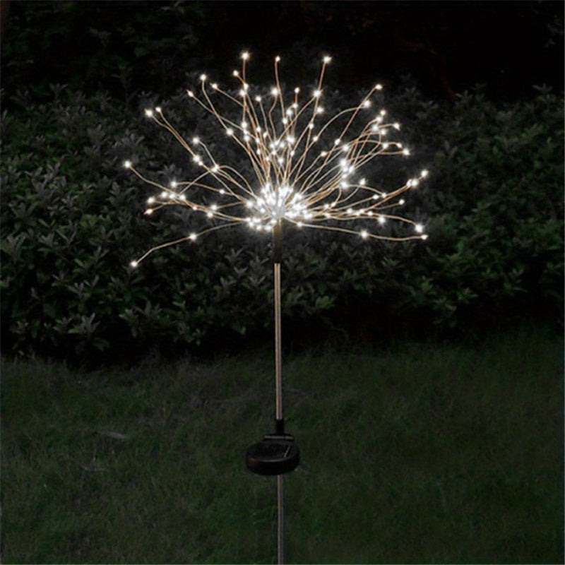 Solar Fireworks Lights for Year & Christmas Decorations