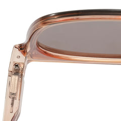 Foldable Sunglasses Unisex Polarized Transparent Vintage Sun Glasses