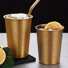Stainless Steel Water Cup Outdoor Camping Beer Mug Household Utensils