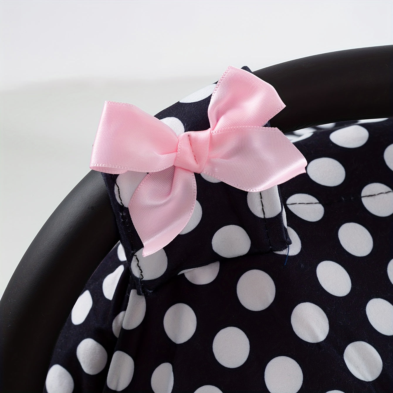 Girls Polka Dots Car Seat Sunshade Cover