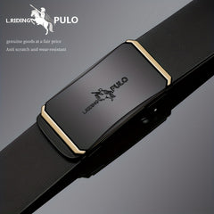 Men's Auto Buckle Business Belt for Dad