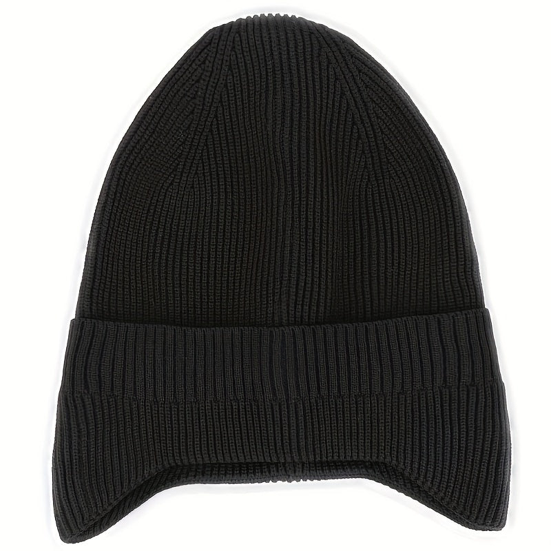 Thickened Warm Ear Protection Hat Woolen Knitted Hat