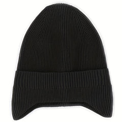 Thickened Warm Ear Protection Hat Woolen Knitted Hat