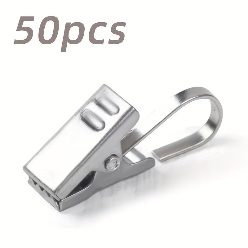 Stainless Steel Curtain Clip Buckle Ring, Home Decor, Bedroom Living Room