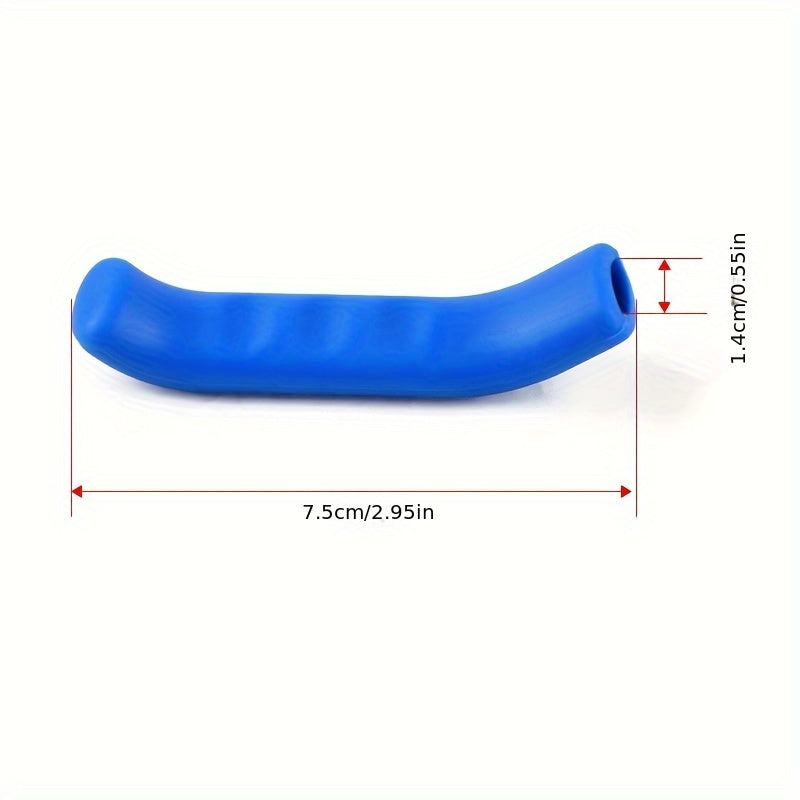 2pcs MTB Brake Handle Protector Silicone Cover Anti-slip Grip Gloves