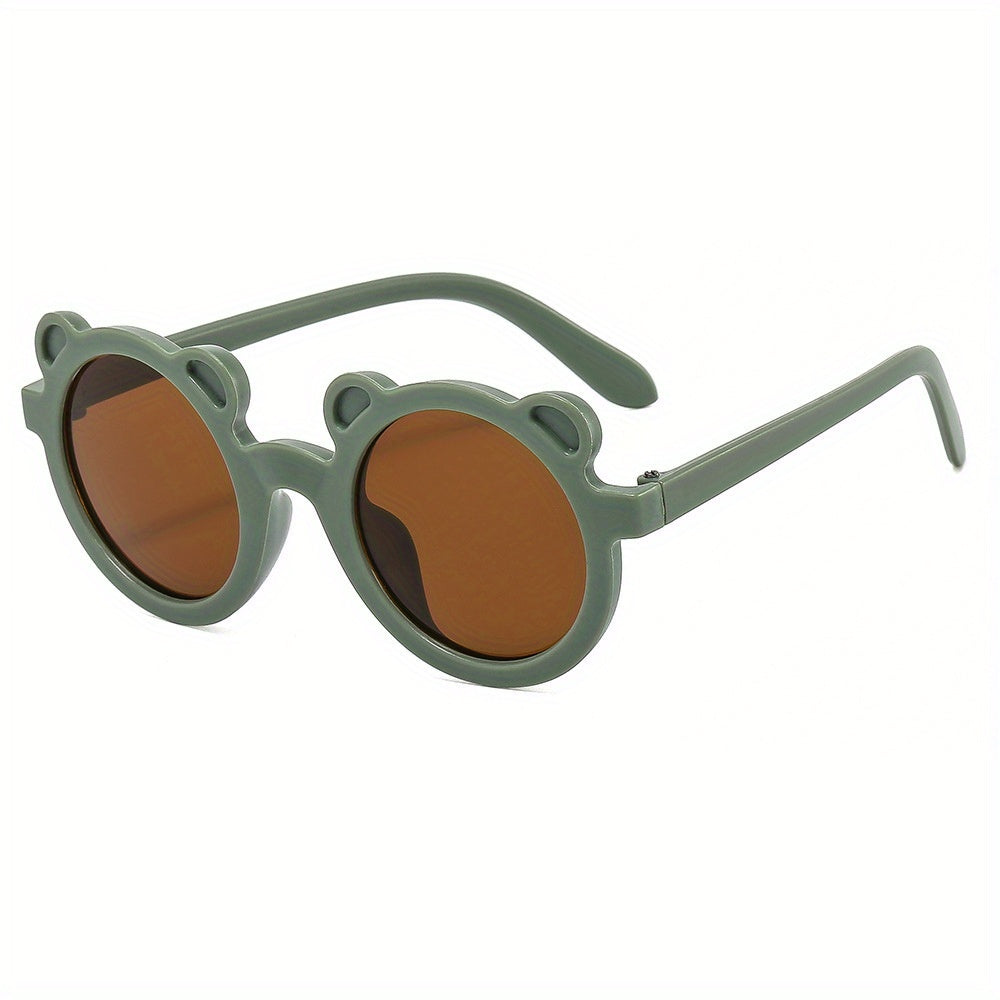 Cartoon Bear Ear Frame Sunglasses Sun Protection Decorative Accessories