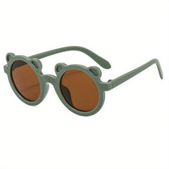 Cartoon Bear Ear Frame Sunglasses Sun Protection Decorative Accessories