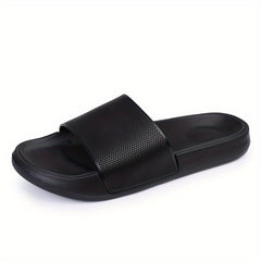 Men's Non Slip Slides Lightweight Open Toe Quick Dry Slippers