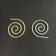 2pcs Spiral Cable Knitting Needle Circular Yarn Sewing Bent Tapestry Needles