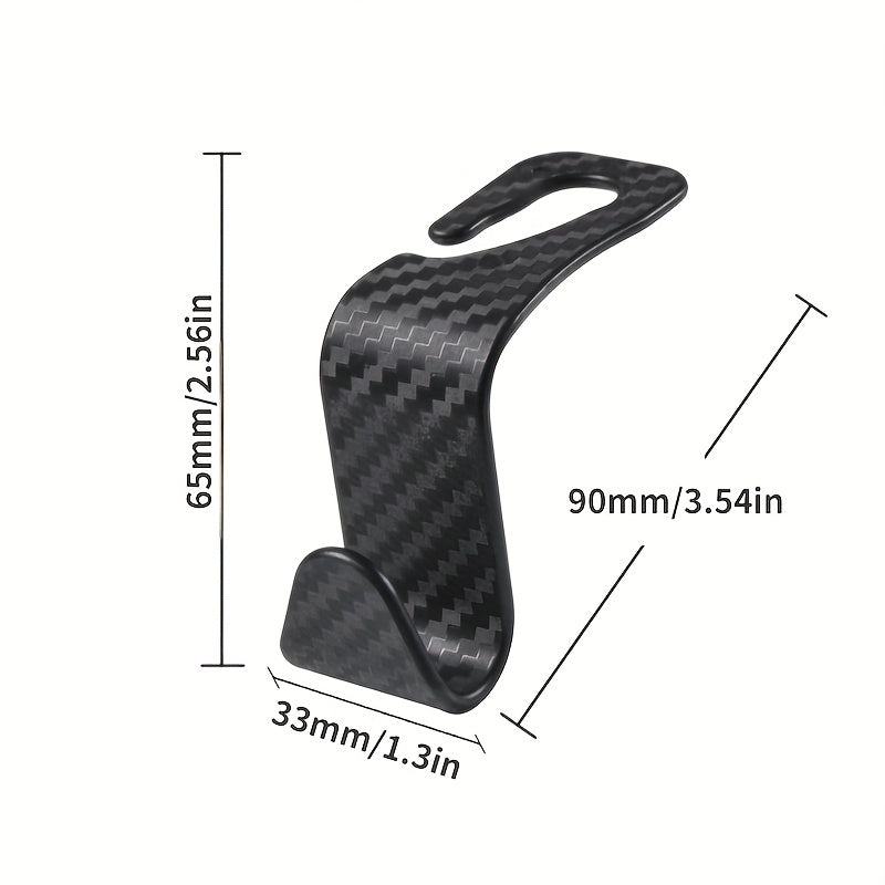 4pcs Universal RV Seat Headrest Hook Storage Hanger Car Organizer Holder