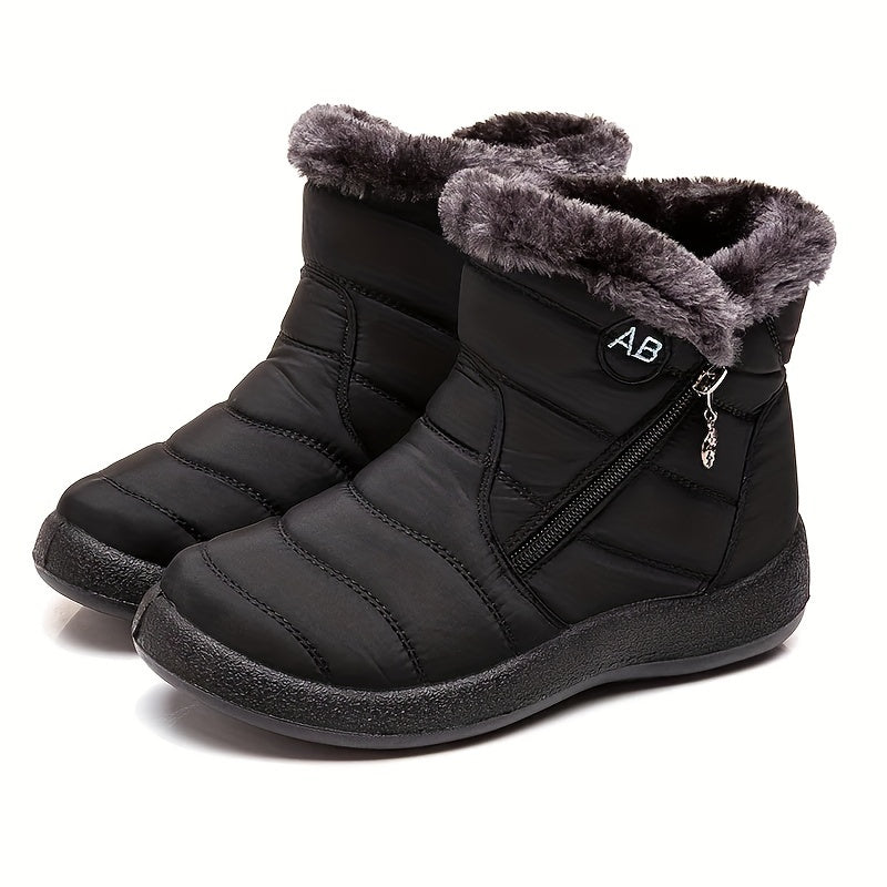 Winter Women's Snow Boots Waterproof Warm Lightweight Booties