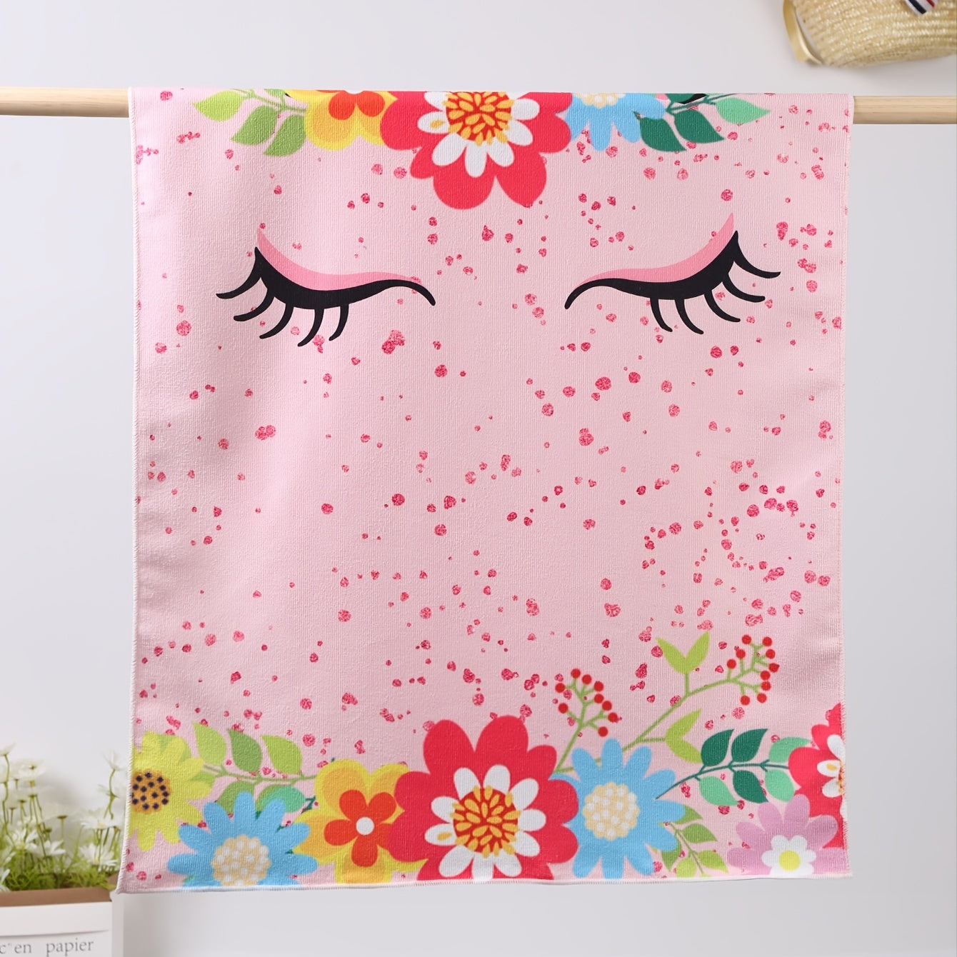 Unicorn Print Bath Towel Microfiber Quick Dry 25 X 59