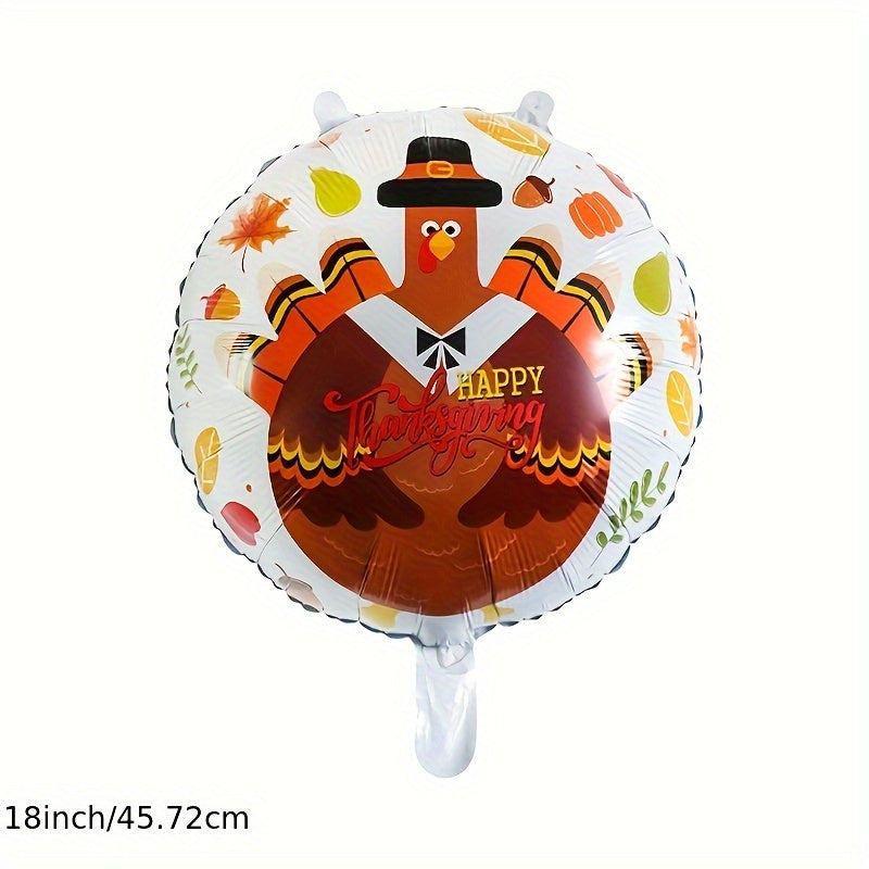 Thanksgiving Aluminum Balloon Set for Party Decoration