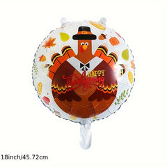 Thanksgiving Aluminum Balloon Set for Party Decoration