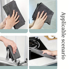 10pcs Magic Glass Wiping Rags Multifunctional Cleaning Cloths