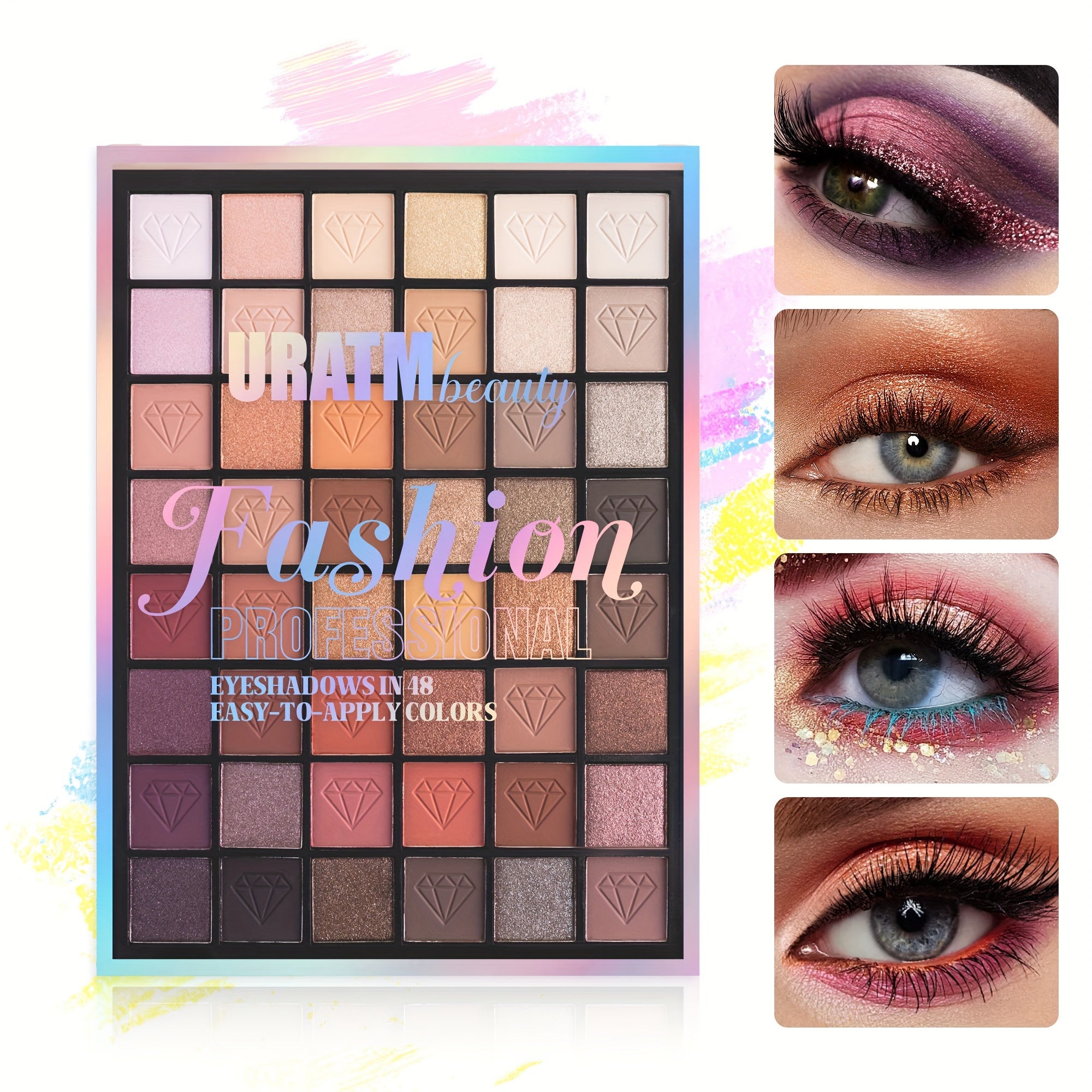 Pearlescent Eyeshadow Palette Matte And Delicate Makeup