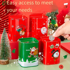 Christmas Metal Piggy Bank Gift