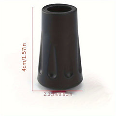 Trekking Pole Tip Cover Non Slip Protective Round Plastic Foot Cover