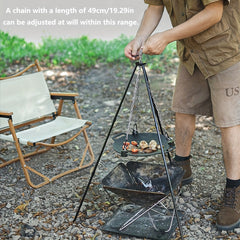 Aluminum Baking Pan Rack Adjustable Barbecue Plate Bracket
